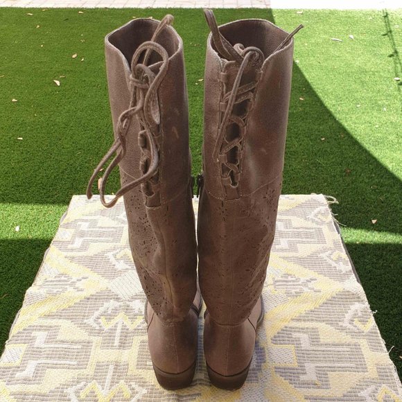 Not Rated  / Tall boots / Hermosa- Taupe #6 - Picture 5 of 8